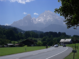 Blick auf den Watzmann